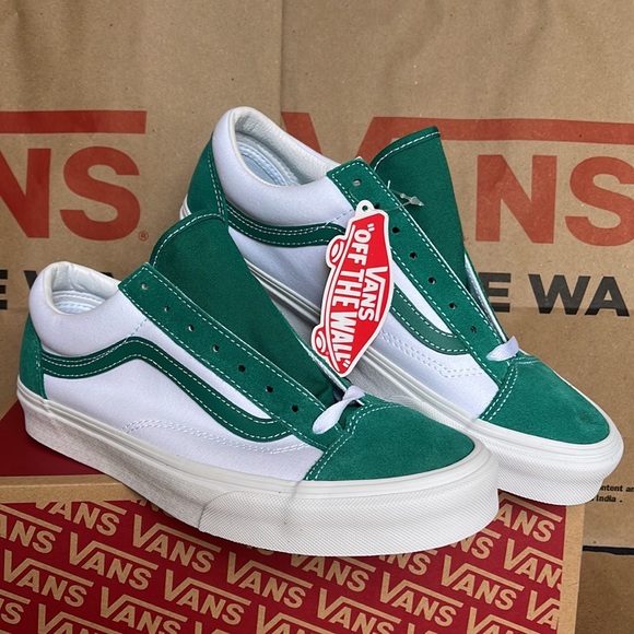 Vans Style 36 Classic Sport Cdmmgreen/True White Men’s - Picture 5 of 16